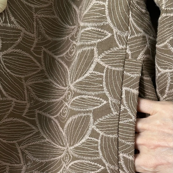 NWT Oscar de la Renta cropped jacquard coat - Picture 12 of 16